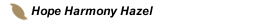 Hope Harmony Hazel